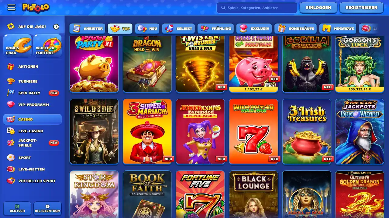 Pistolo Spielautomaten